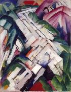 Franz Marc Gebirge oil painting reproduction